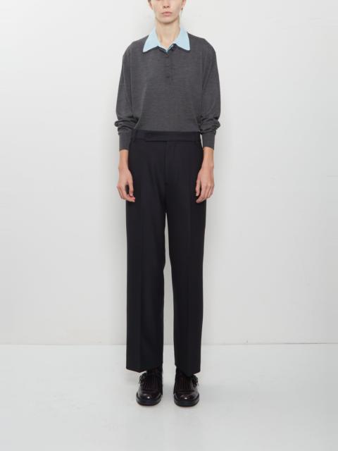 Plan C Wool Gabardine Trousers