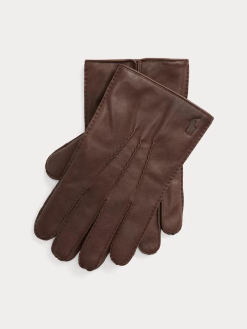 Polo Ralph Lauren Cashmere-Lined Sheepskin Touch Gloves