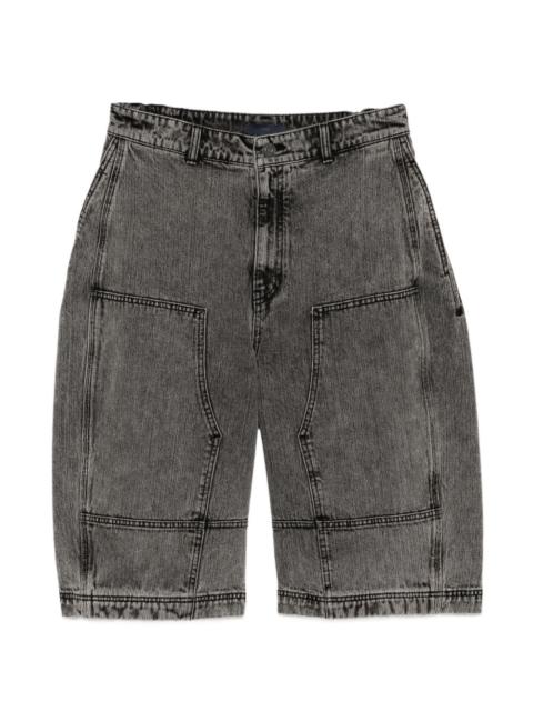 JUUN.J double-panel denim shorts