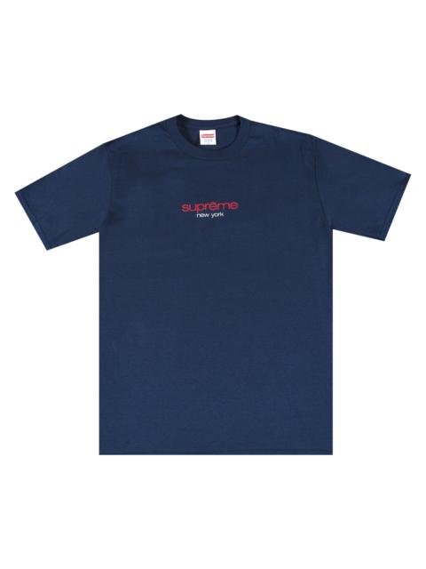 Supreme Supreme Classic Logo Tee 'Navy'
