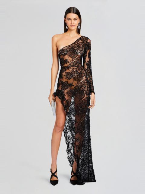 OLIMPIA EMBELLISHED LACE DRESS