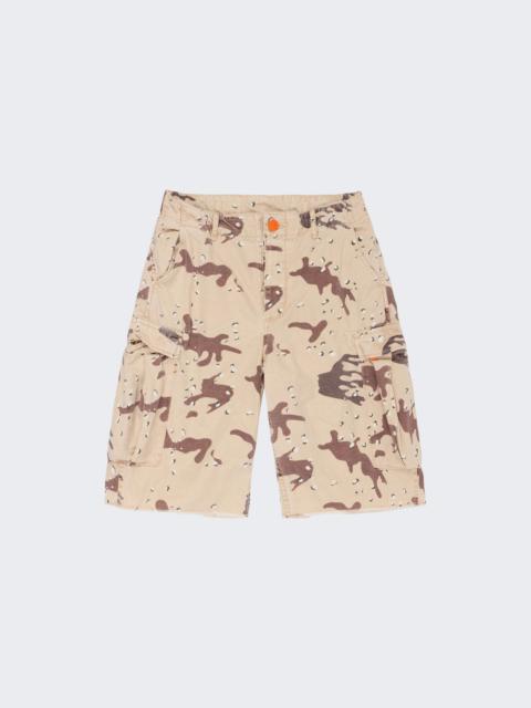 HELLSTAR Camo Shorts Brown