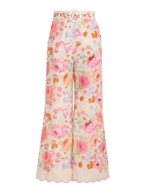 Zimmermann RAIE CROP FLARE PANT