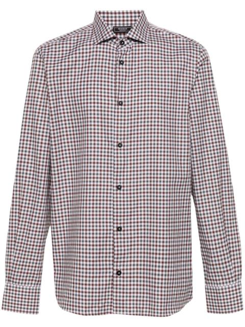 PESERICO gingham-check shirt