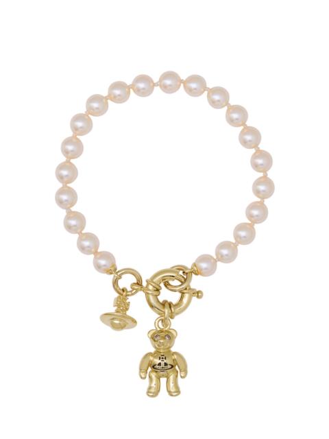 Vivienne Westwood Vivienne Westwood Ruby Teddy Pearl Bracelet