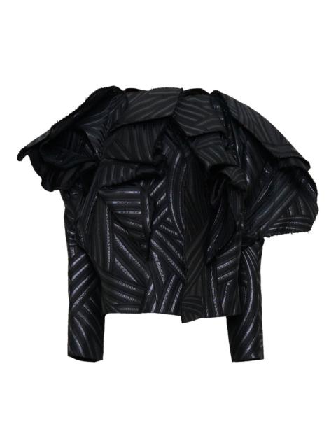 Comme Des Garçons Polyester Cotton Nylon Double Jacket