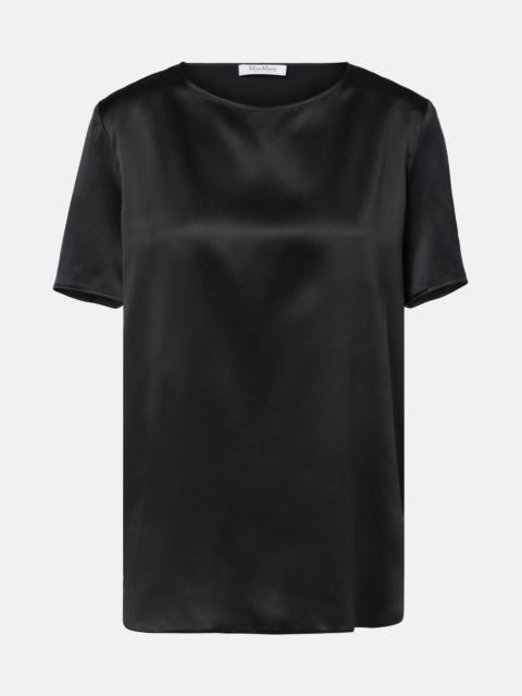 Max Mara Dida silk top