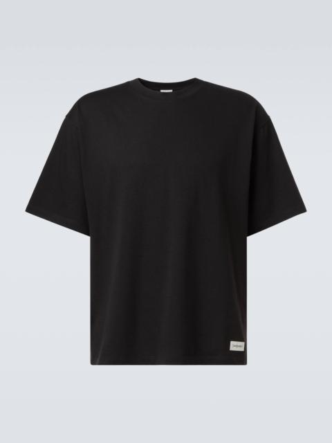 SAINT LAURENT Cotton-blend T-shirt