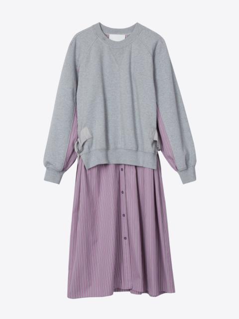 3.1 Phillip Lim French Terry Poplin Dress