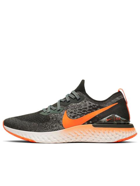 Nike Epic React Flyknit 2 'Black Orange' CJ7794-381