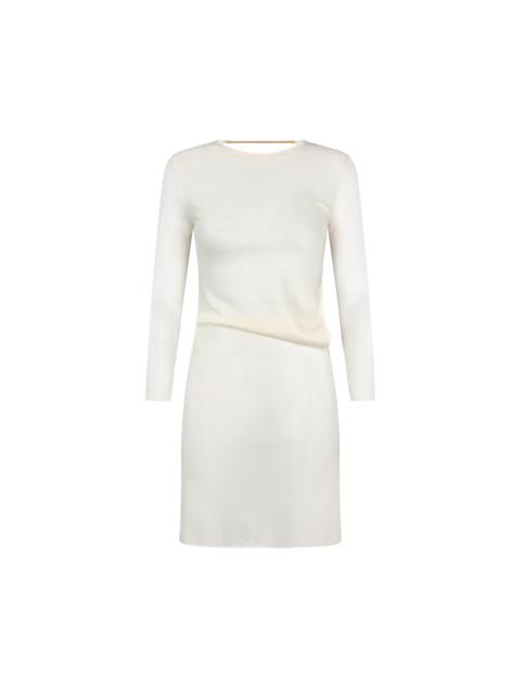 TOM FORD SHORT DRESS WITH CUT OUT AND CHAIN CLOSURE