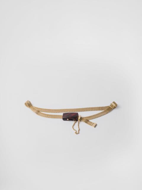 Prada Metal belt