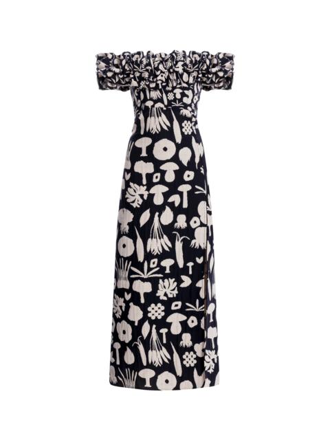 Agua by Agua Bendita Agave Setas Maxi Dress