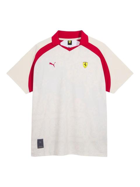 PUMA PUMA x Scuderia Ferrari Singapore Edition Jersey 'Alpine Snow' 640122-06