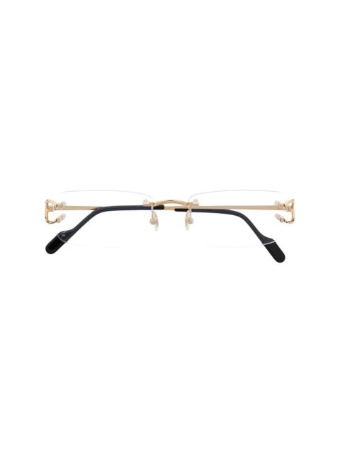 Cartier square-frame glasses