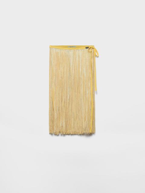 Prada Skirt with sequin fringe