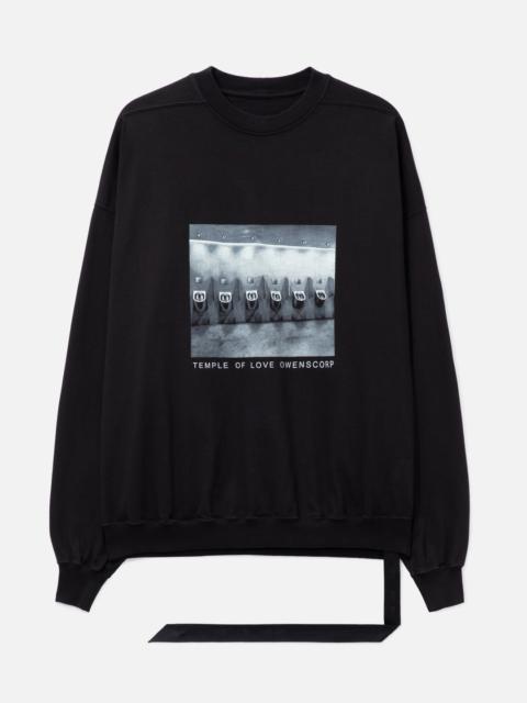 Rick Owens DRKSHDW HUN CREWNECK SWEATSHIRT
