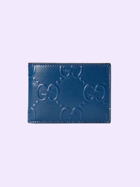 GUCCI GG embossed bi-fold wallet
