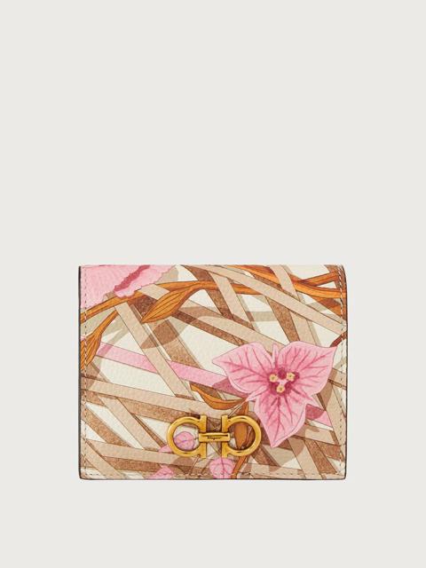 FERRAGAMO GANCINI COMPACT WALLET