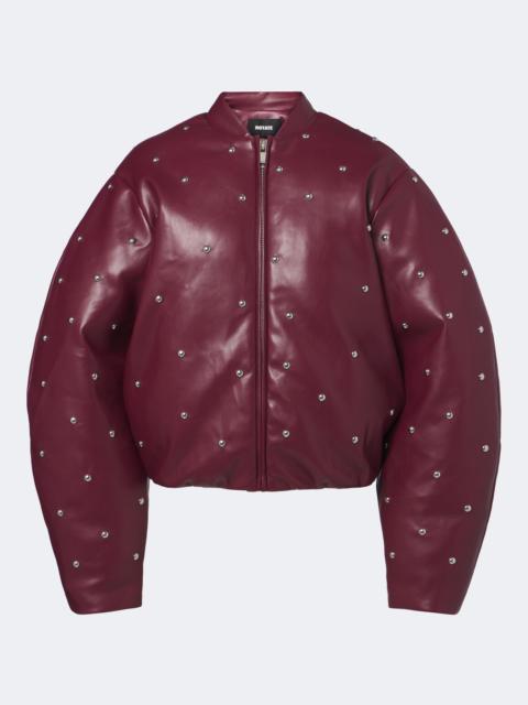 ROTATE Studded oversized bomber jacket