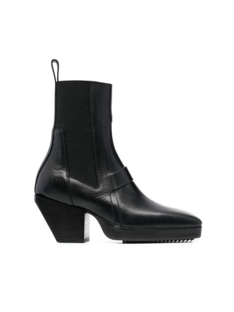 Rick Owens square-toe boots