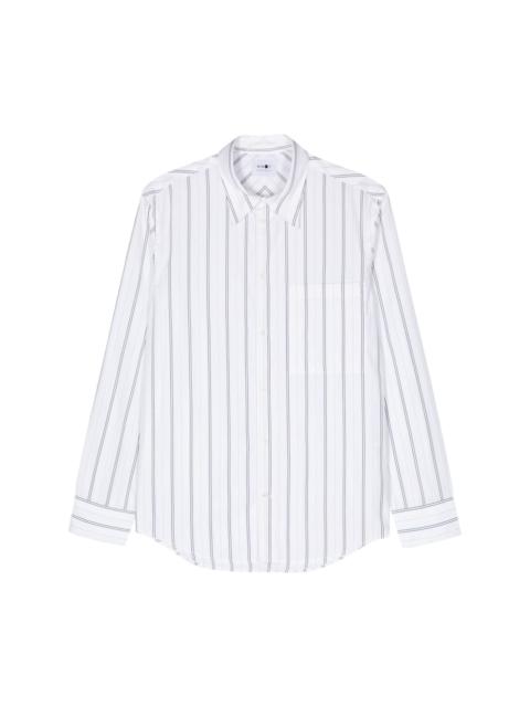 Max striped poplin shirt