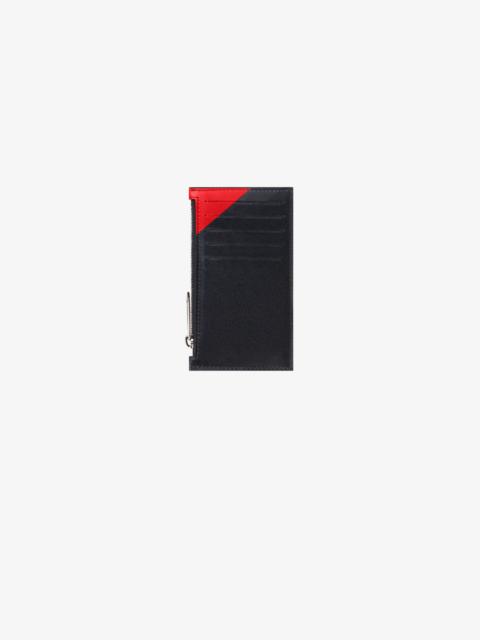 Givenchy GIVENCHY zipped card holder in leather