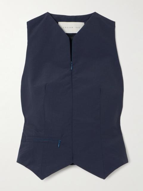 CONNER IVES Recycled-twill Vest