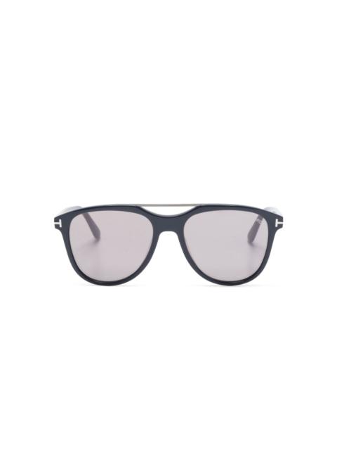 TOM FORD Damian  pilot-frame sunglasses