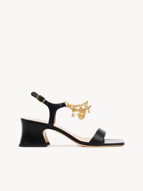 Chloé CHLOÉ CHARMS HEELED SANDAL