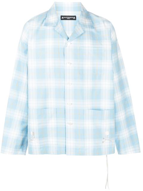 checked long-sleeve shirt