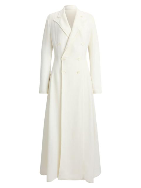 Ralph Lauren Women's Reema Silk-Blend Giro Inglese Day Dress - Lux Cream