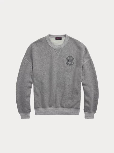 Polo Ralph Lauren Pink Pony Logo Fleece Crewneck