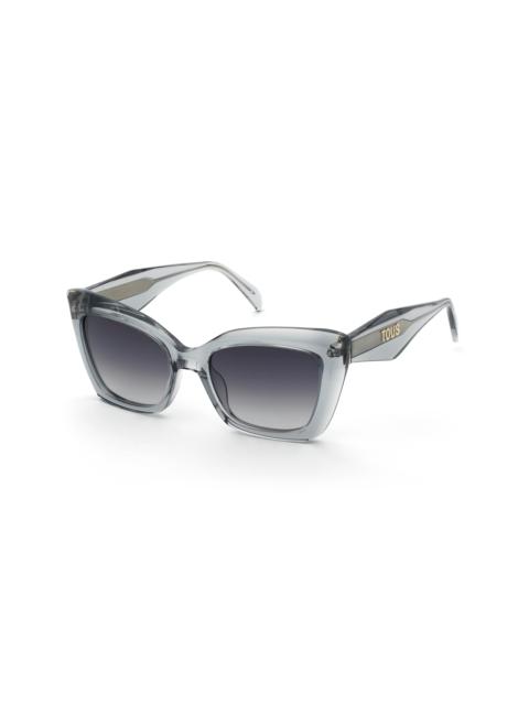 TOUS Gray Sunglasses TOUS Faceted Logo