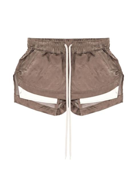 Rick Owens elastic-waistband shorts