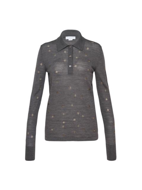 Stella McCartney Polka Dot Knit Polo