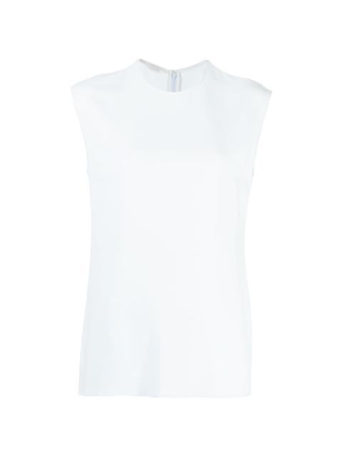 Stella McCartney Cady cap-sleeved blouse