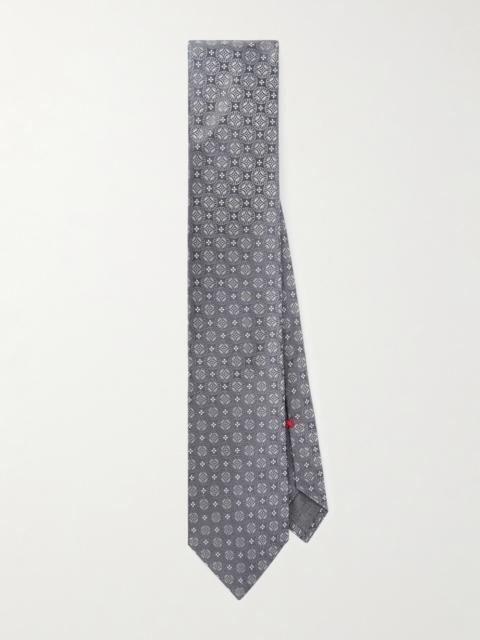 Brunello Cucinelli 7cm Silk-Jacquard Tie