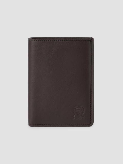 Brunello Cucinelli Smooth Calfskin Passport Holder - Brown