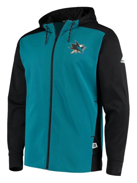 adidas San Jose Sharks zip-fastening hoodie