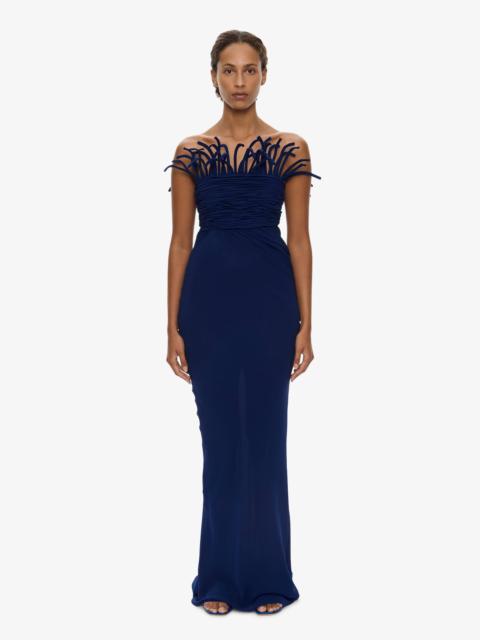 CHRISTOPHER ESBER Aira Corded Silk Dress