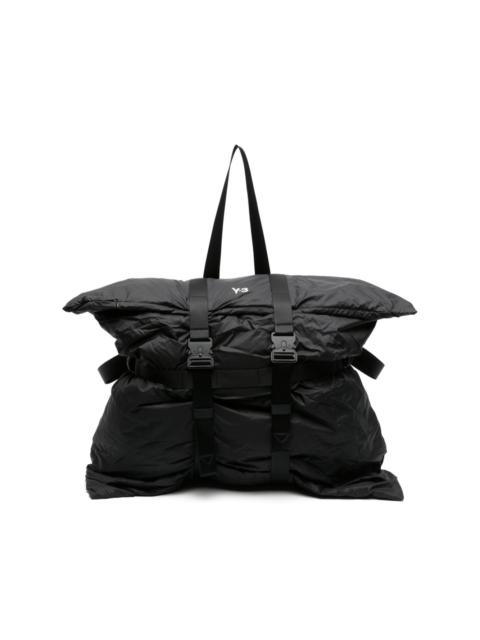 buckled ripstop backpack