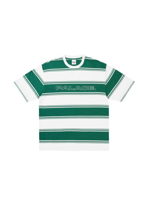 PALACE TIDY STRIPE T-SHIRT GREEN