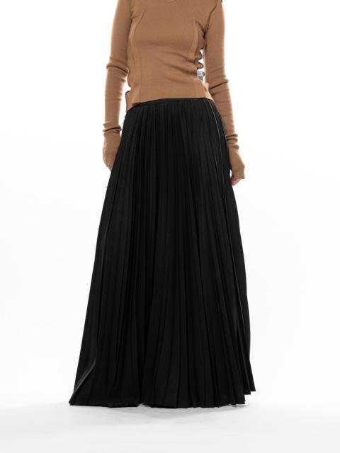 Maison MIHARAYASUHIRO Combined Pleats Denim Skirt