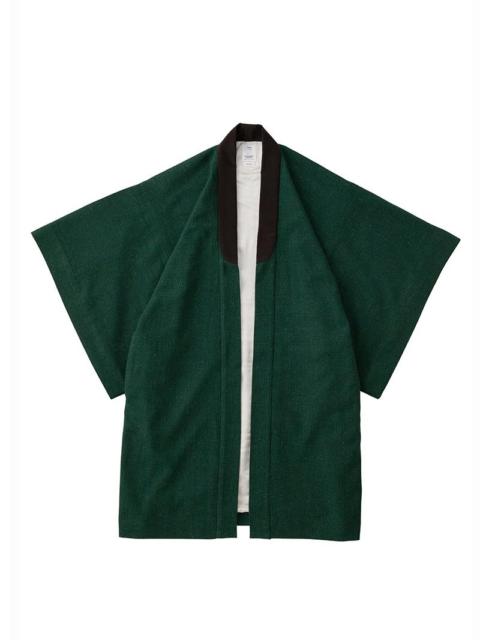 visvim KIMONO COAT DONEGAL GREEN