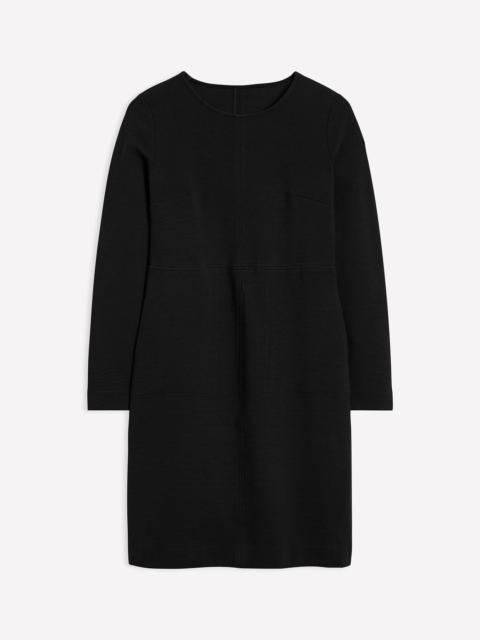 BODEN Cornelia Ottoman Dress-Black