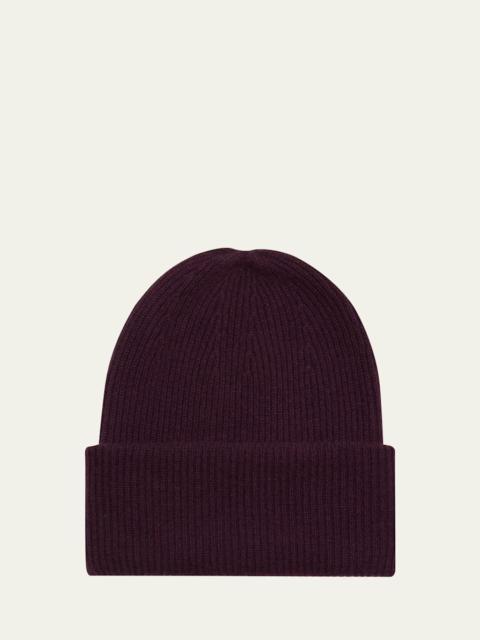 LISA YANG Stockholm Ribbed Cashmere Beanie