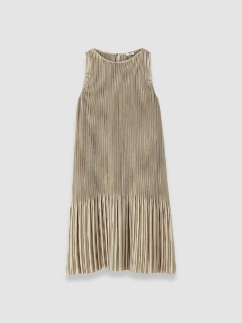 JOSEPH Rida Pleated Satin Dress