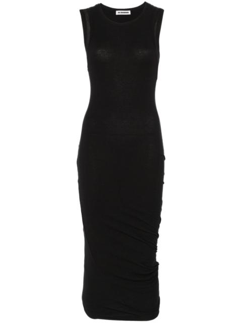 Jil Sander cotton midi dress