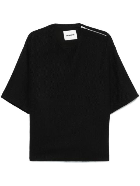 Jil Sander textured T-shirt
